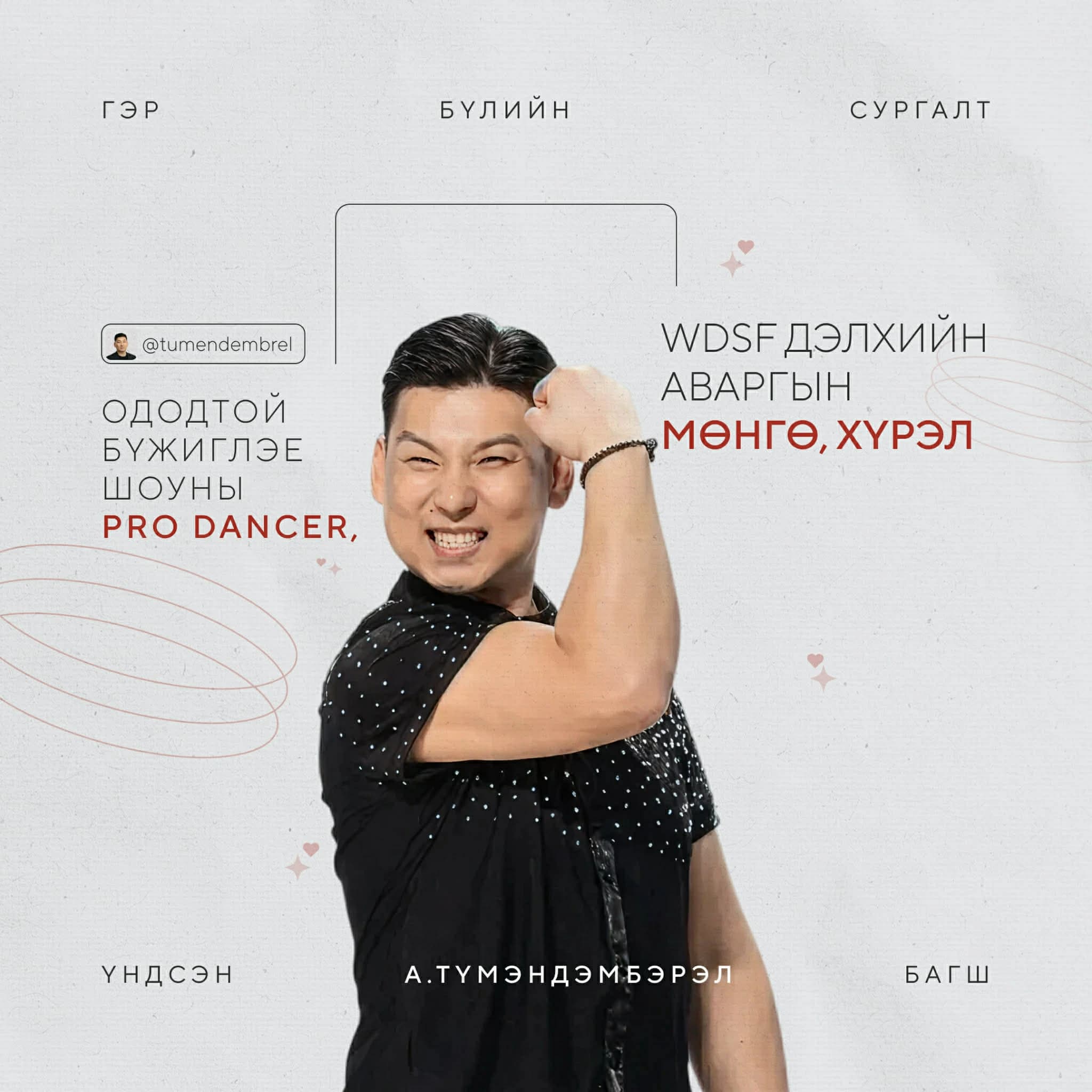 Gerapy багийн гишүүн — эрэгтэй сургагч